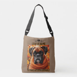 Bolso Cruzado El Perro Boxer Me Lo Deja Para Hacer Adorable El O