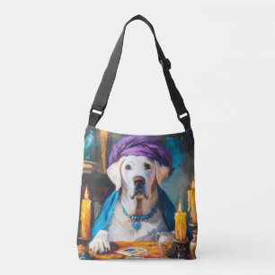 Bolso Cruzado El Pooch Místico Gracioso perro de Fortuneteller