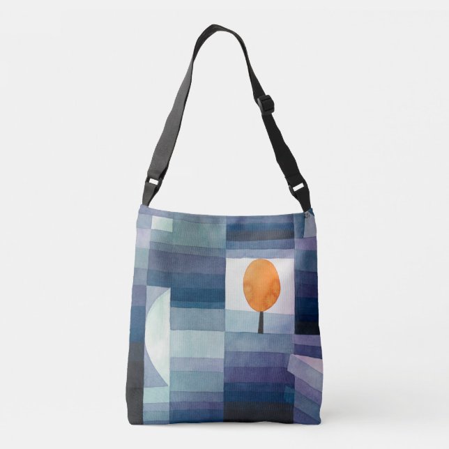 Bolso Cruzado El presagio del otoño | Paul Klee | (Reverso)