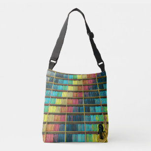 Bolso Cruzado El regalo de los amantes de la biblioteca