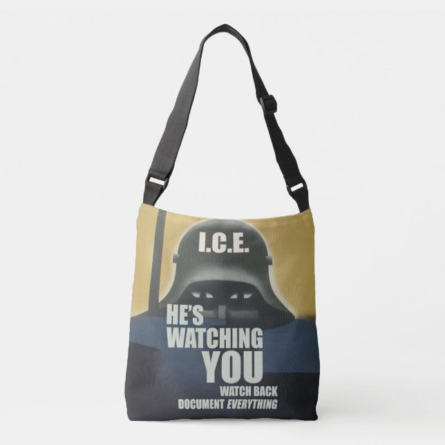 Bolso Cruzado Él te está vigilando 2026 (Anverso)