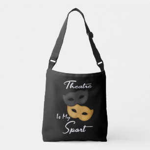 Bolso Cruzado El teatro es mi deporte Regalo de teatro