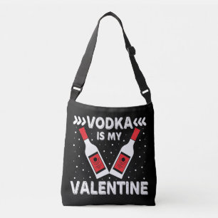 Bolso Cruzado El Vodka Es Mi Valentín