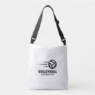 Bolso Cruzado El voleibol es mi deporte favorito