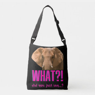 Bolso Cruzado Elefante ¿Qué Acabas De Decir?