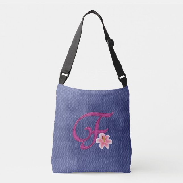 Bolso Cruzado Elegante Blue F (Anverso)