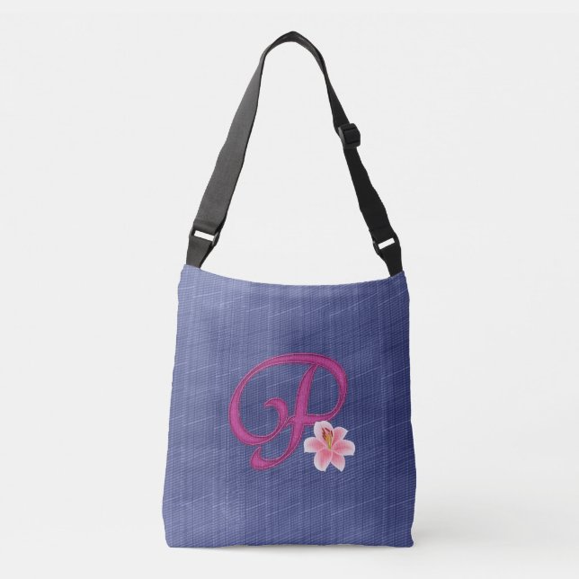 Bolso Cruzado Elegante Blue P (Anverso)