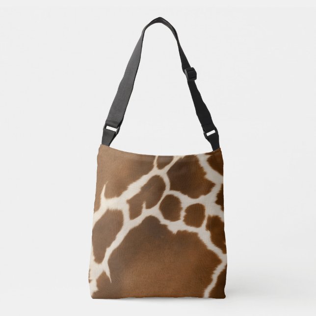 Bolso Cruzado Elegante colección moderna de cuero falso de vaca (Anverso)