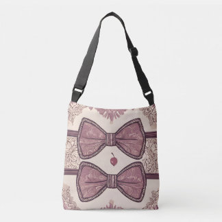 Bolso Cruzado Elegante Favor para Damas de Honor con Lazo Rosa P