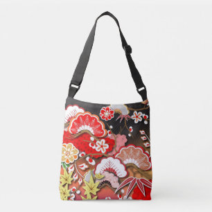 Bolso Cruzado Elegante Kimono otoñal japonés