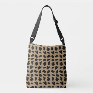 Bolso Cruzado Elegante Moderno Estampado de Leopardo de Moda