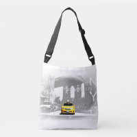 Elegante Nueva York Nyc Brooklyn Taxi Amarillo