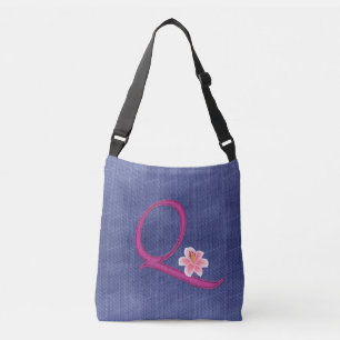 Bolso Cruzado Elegante Q azul