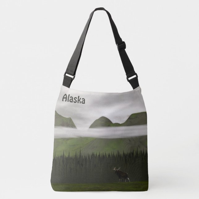 Bolso Cruzado Emerald Alaska (Anverso)