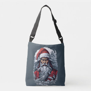 Bolso Cruzado En huelga Samurai Santa Claus