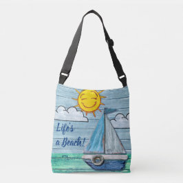 Bolso Cruzado En la playa de Driftwood