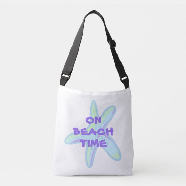 Bolso Cruzado En la playa, Starfish Crossbody Bag (Anverso)