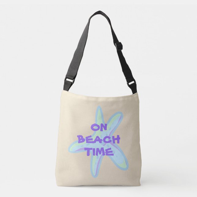 Bolso Cruzado En la playa, Starfish Crossbody Bag (Anverso)