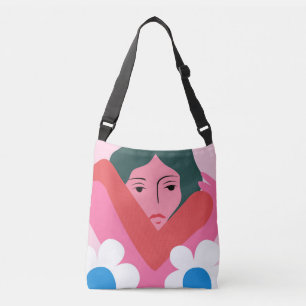 Bolso Cruzado En sus brazos