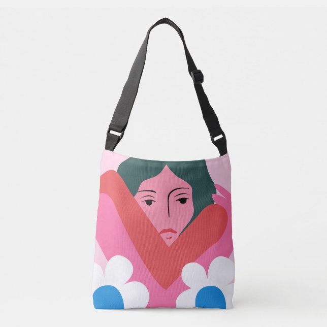 Bolso Cruzado En sus brazos (Anverso)