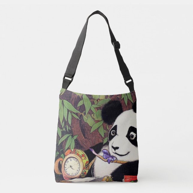 Bolso Cruzado En Tiempo Panda- (Anverso)