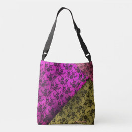 Bolso Cruzado Encaje, cordón, lazo, del cordón,