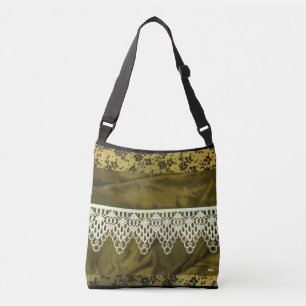 Bolso Cruzado Encaje, cordón, lazo, del cordón, 