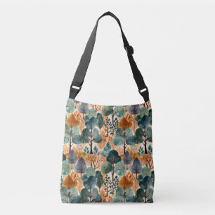 Bolso Cruzado Encantadores árboles otoñales