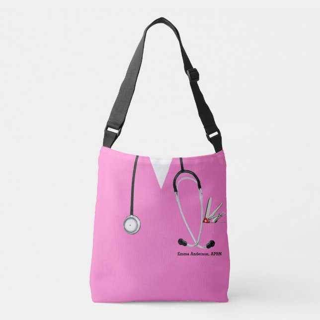 Bolso Cruzado Enfermera Creativa (Anverso)