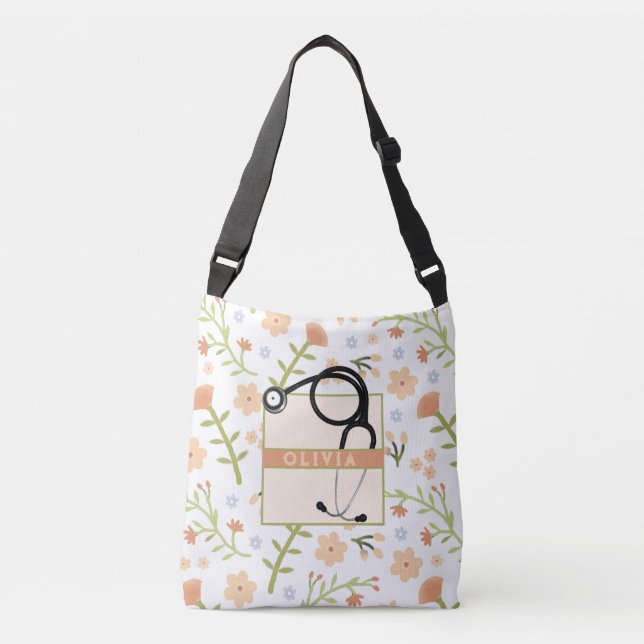 Bolso Cruzado Enfermera creativa (Anverso)
