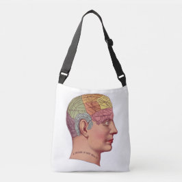 Bolso Cruzado Enfermera Ilustracion cerebral Tote Bag