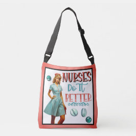 Bolso Cruzado Enfermera nostálgica pequeña Pinup_ Enfermeras Mej