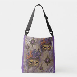 BOLSO CRUZADO ENMASCARADA VENECIA ARTE     