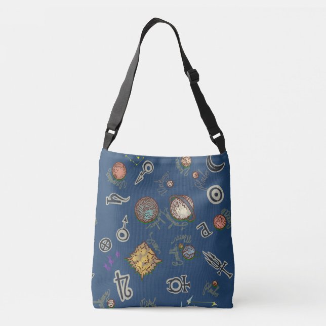 Bolso Cruzado Ensalada espacial (Reverso)