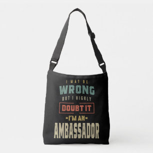 Bolso Cruzado Entrega del cargo de embajador