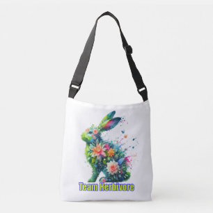 Bolso Cruzado Equipo Herbivore Vegan/Vegetarian Rabbit Bag