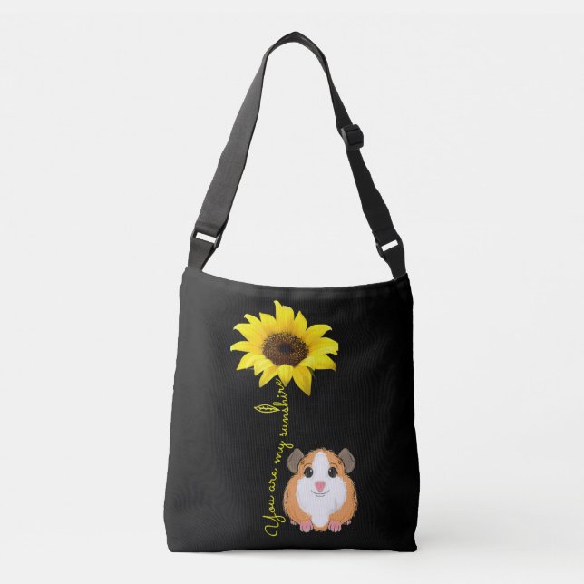 Bolso Cruzado Eres Mi Madre De Cerdo Sunshine Sunflower (Anverso)