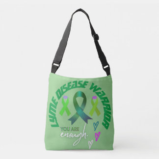 Bolso Cruzado "Eres Suficiente" Para Un Guerrero De Lyme Inspira