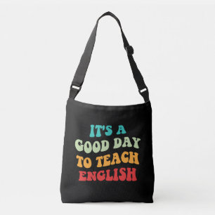 Bolso Cruzado Es un buen día para enseñar inglés
