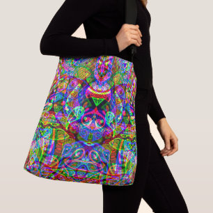 Bolso Cruzado Esbozo de arte de fantasía - Resumen de Neon Shift