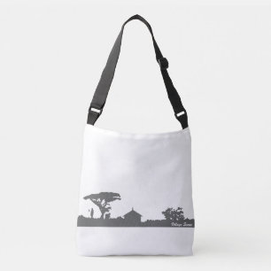 Bolso Cruzado Escena de aldea