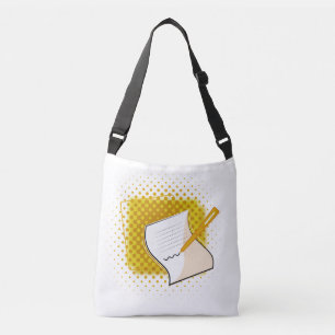 Bolso Cruzado Escribiendo a Lover