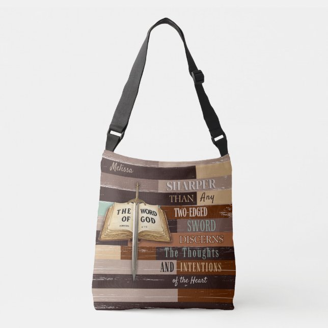Bolso Cruzado Espada del Rústico del Señor (Anverso)
