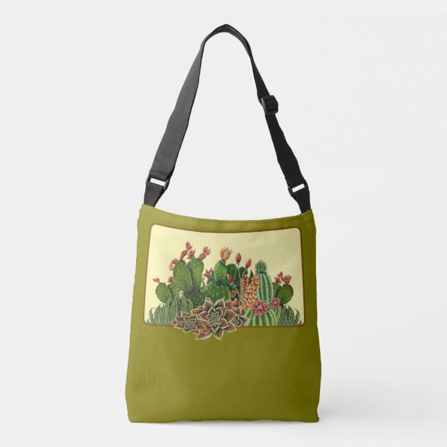 Bolso Cruzado Especialidad Cacti (Anverso)