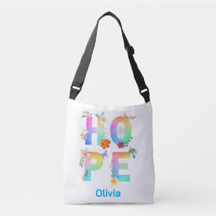 Bolso Cruzado Esperanza Inspiradora artística positiva motivacio