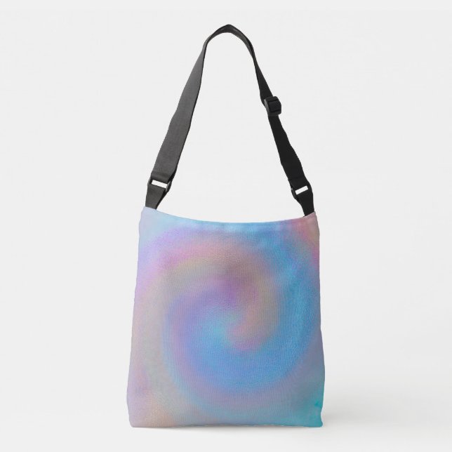 Bolso Cruzado Espiral iridiscente (Anverso)