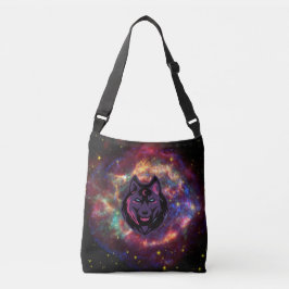 Bolso Cruzado Espíritu de la Nebulosa del Lobo Cósmico