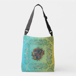 Bolso Cruzado Esplendor Infinito Mandala Floral Ornamentado