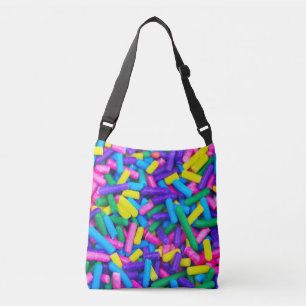 Bolso Cruzado Espolvorines de golosinas multicolor