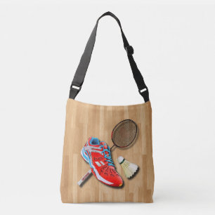 Bolso Cruzado Estafa Shuttlecock del zapato del bádminton con s